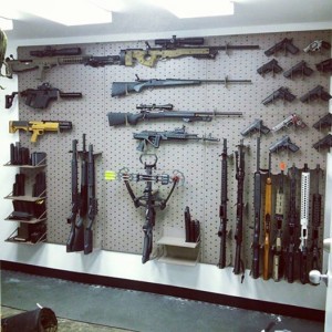 Allstar wall of guns