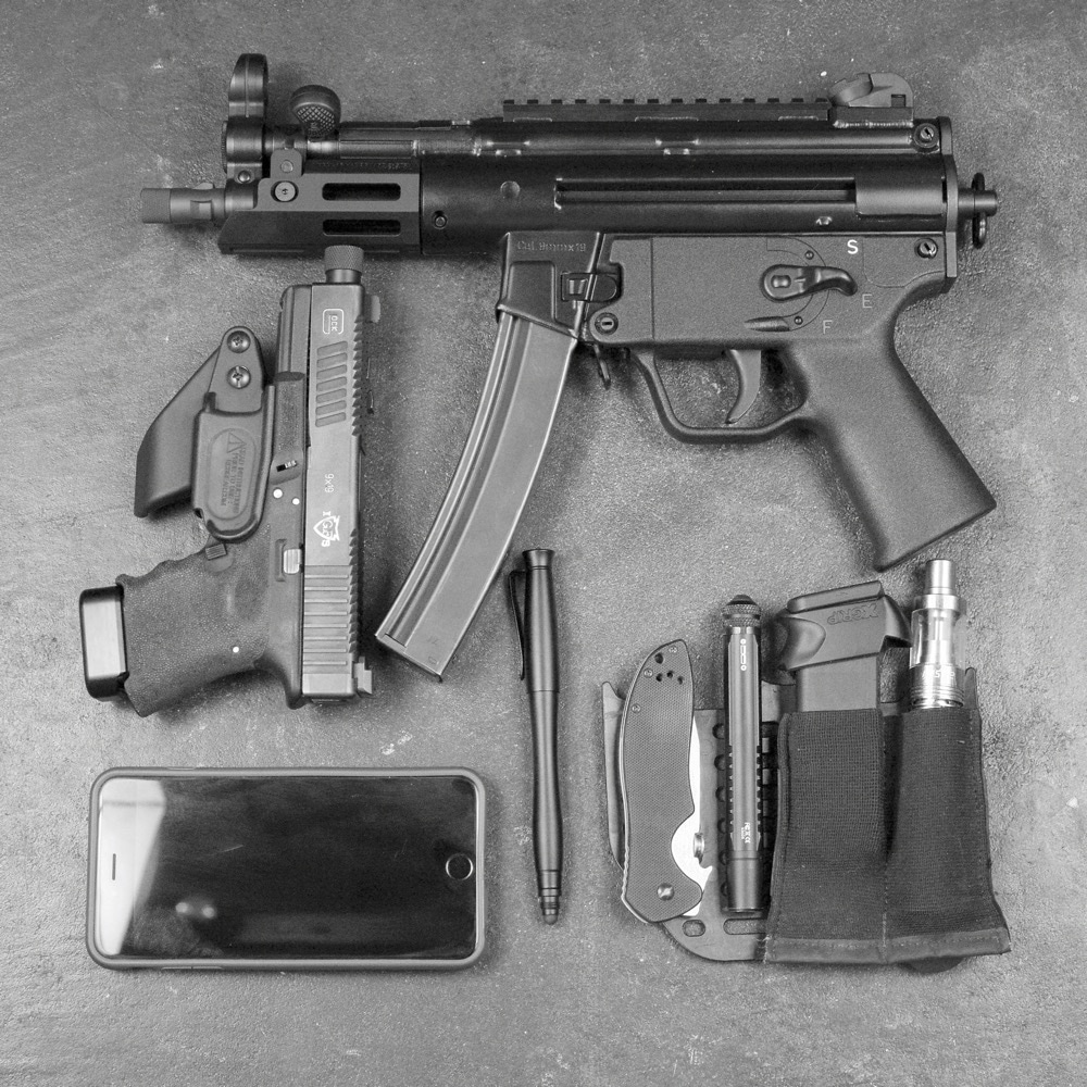 Nothing beats a suppressible EDC kit thanks to Raven Concealment, Tuff Products, Blueforce Gear and Dakota Tactical 