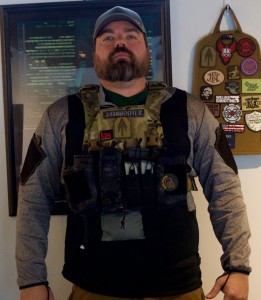 Just add armor and your protection is complete. This is the AT Armor lightweight plates in their new plate carrier. 