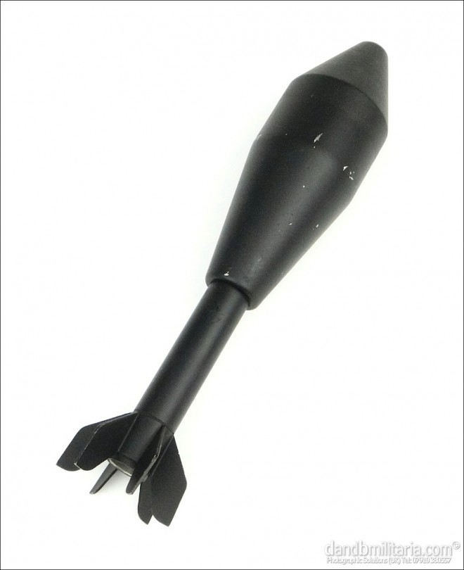 NATO 22mm Rifle Grenade. Photo courtesy of D and B Militaria.com