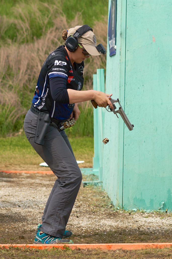 Julie at the 2016 USPSA Revolver Nationals