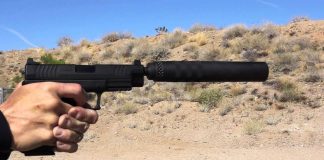 Springfield armory xdm with suppressor also called silencer