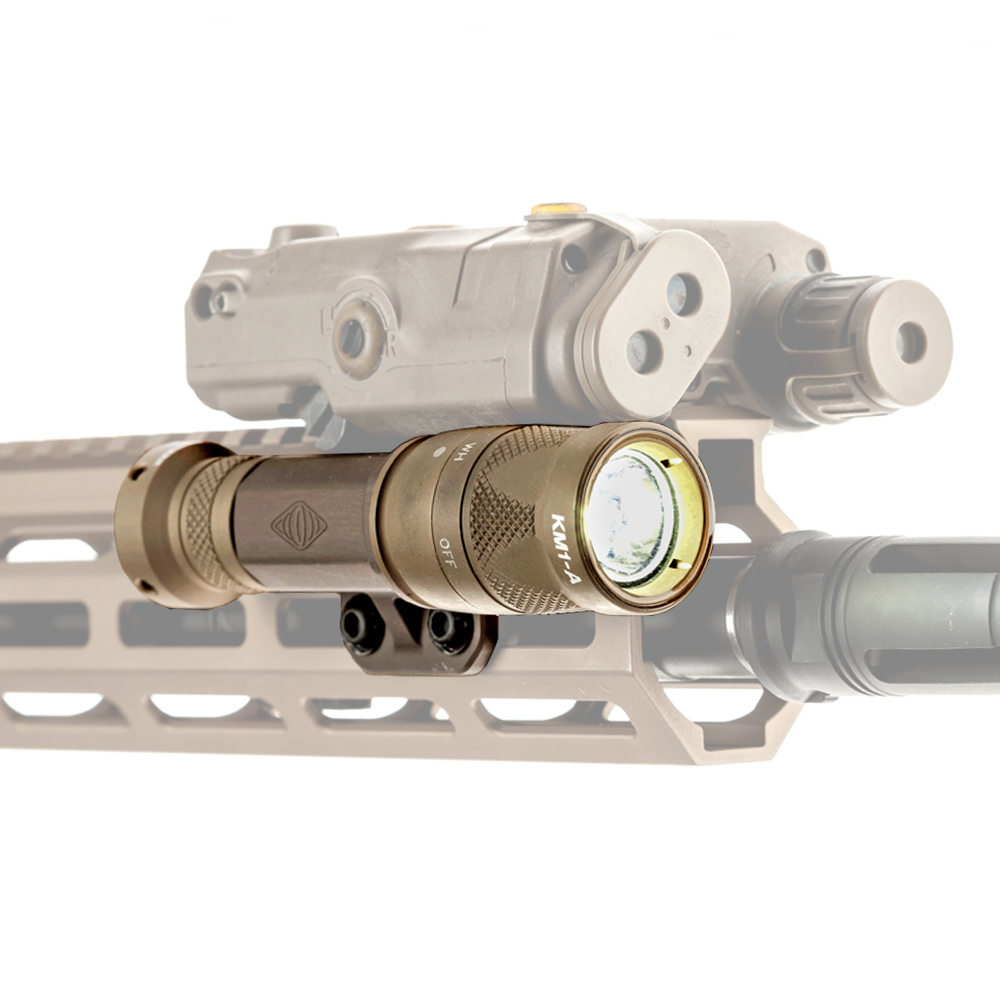 The TORCH is designed to seamlessly work with top mounted laser systems like the PEQ