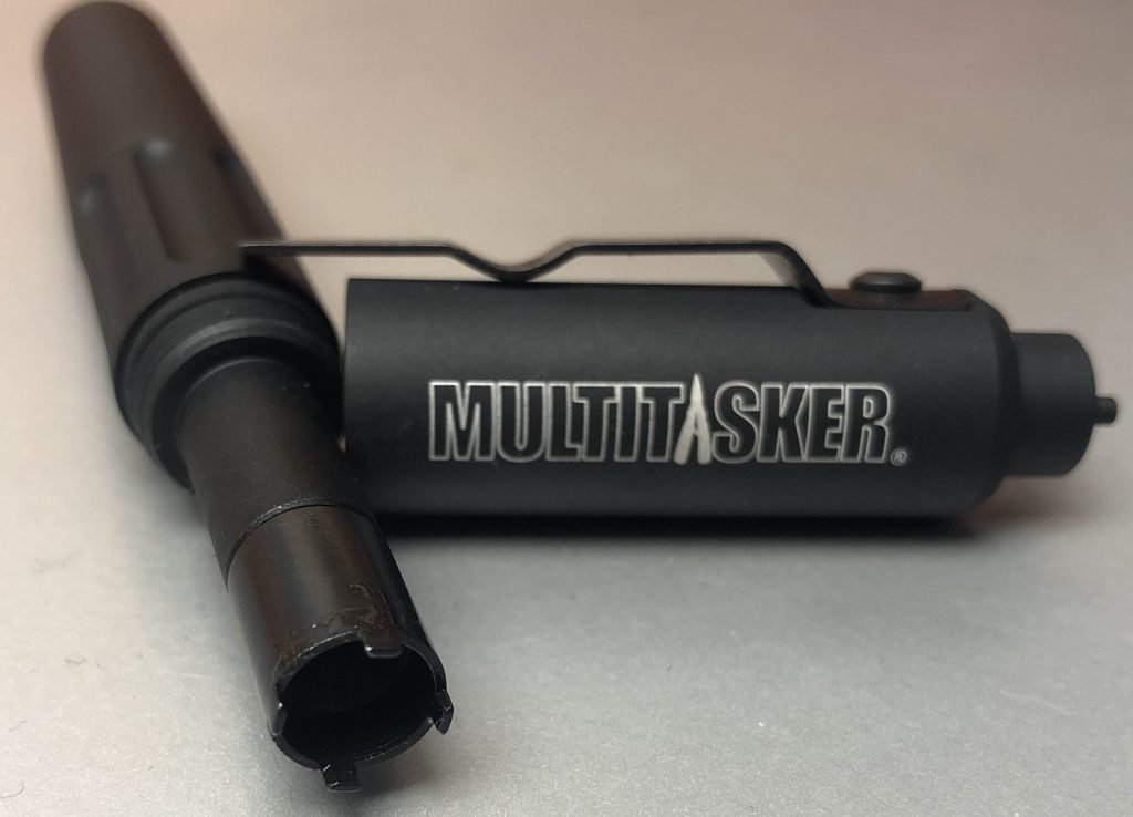 Multitasker Twist front sight tool and 1/4" driver