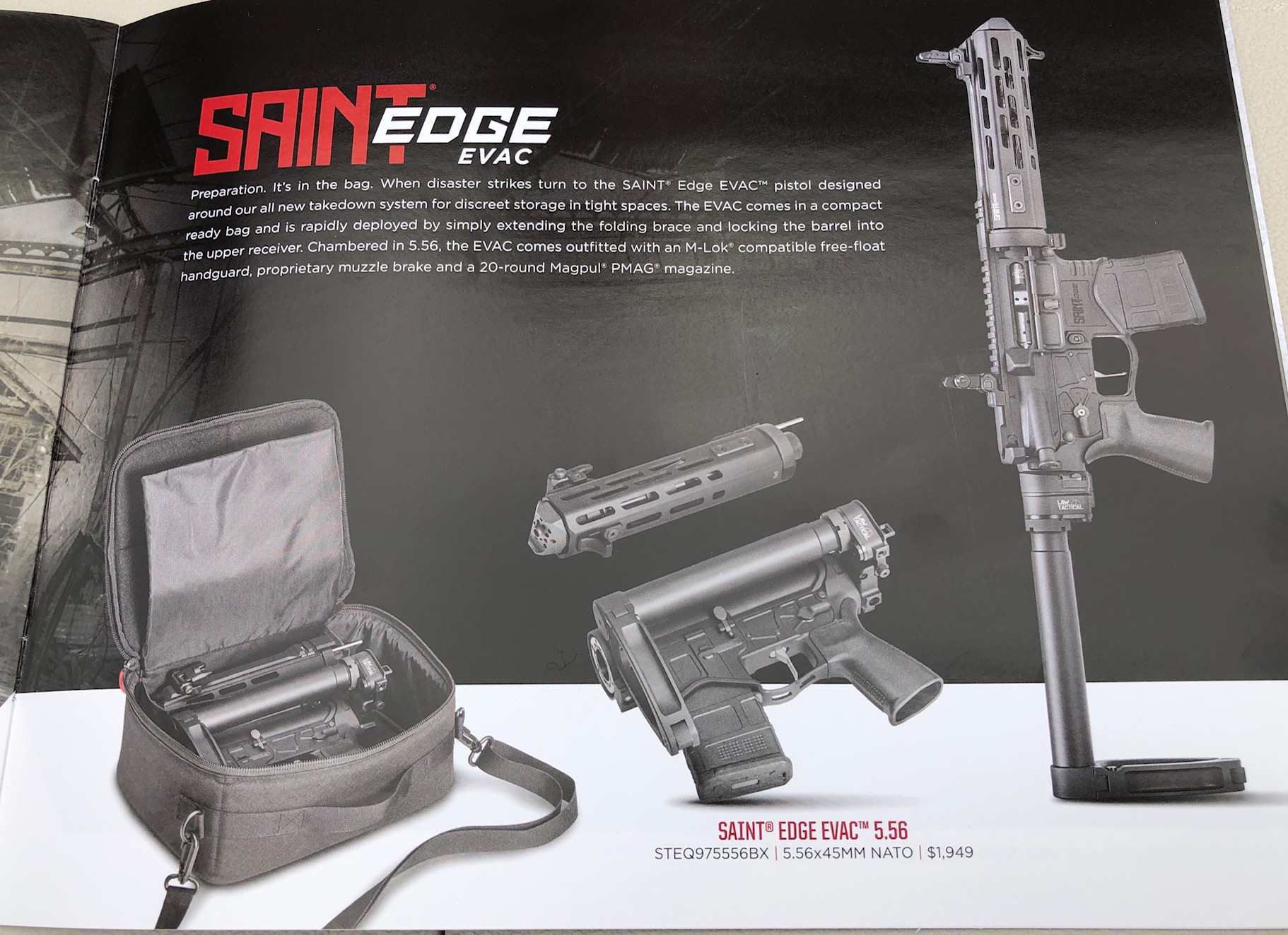 springfield saint edge evac review