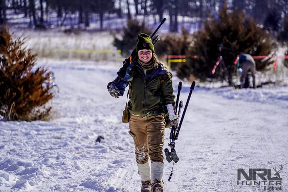 author stephanie martz at the first inaugural NRL Hunter match 