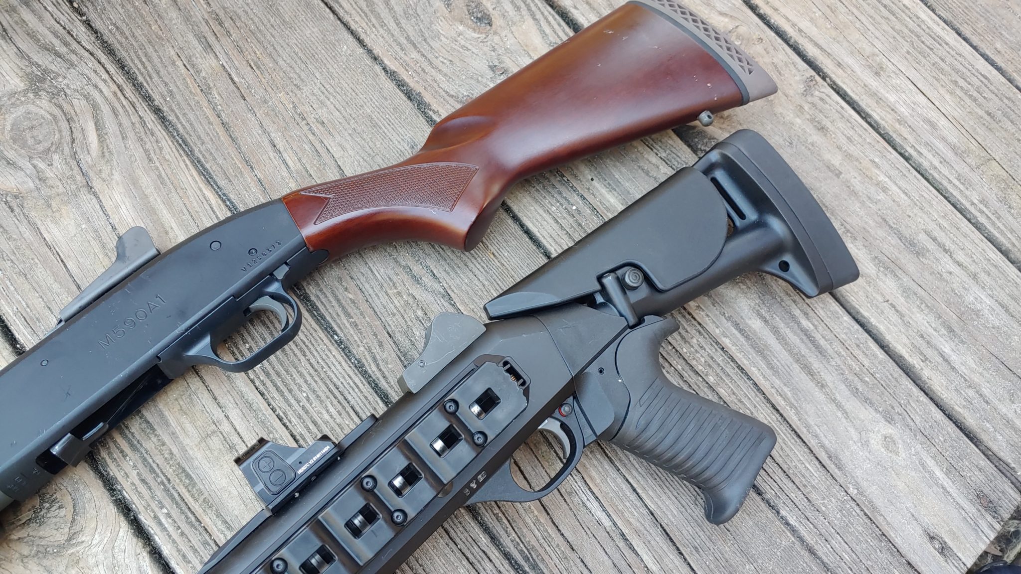 Shotguns Stocks Standard Versus Pistol Grip Stocks