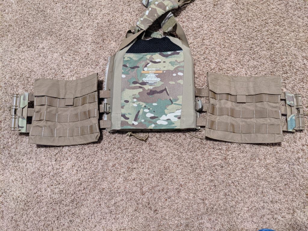 usmc issued side plate pouches