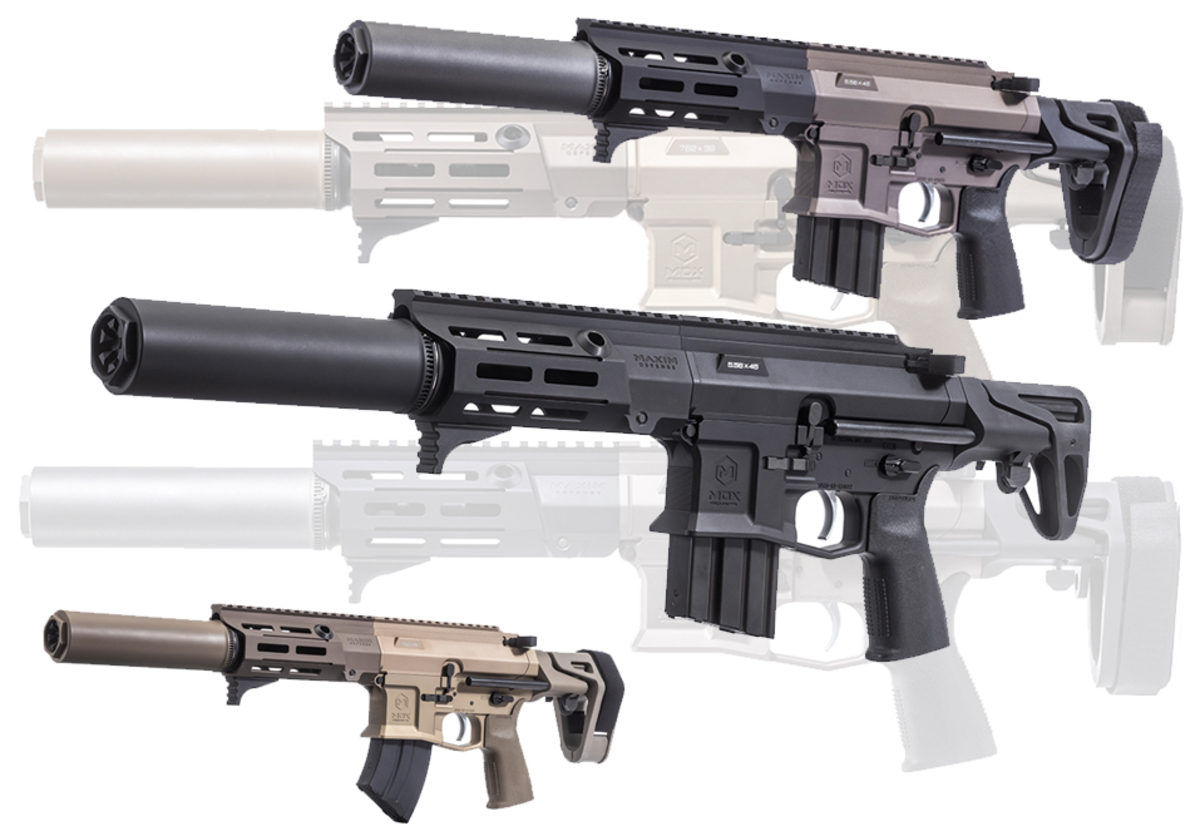 DSX D Suppressor with 3 guns