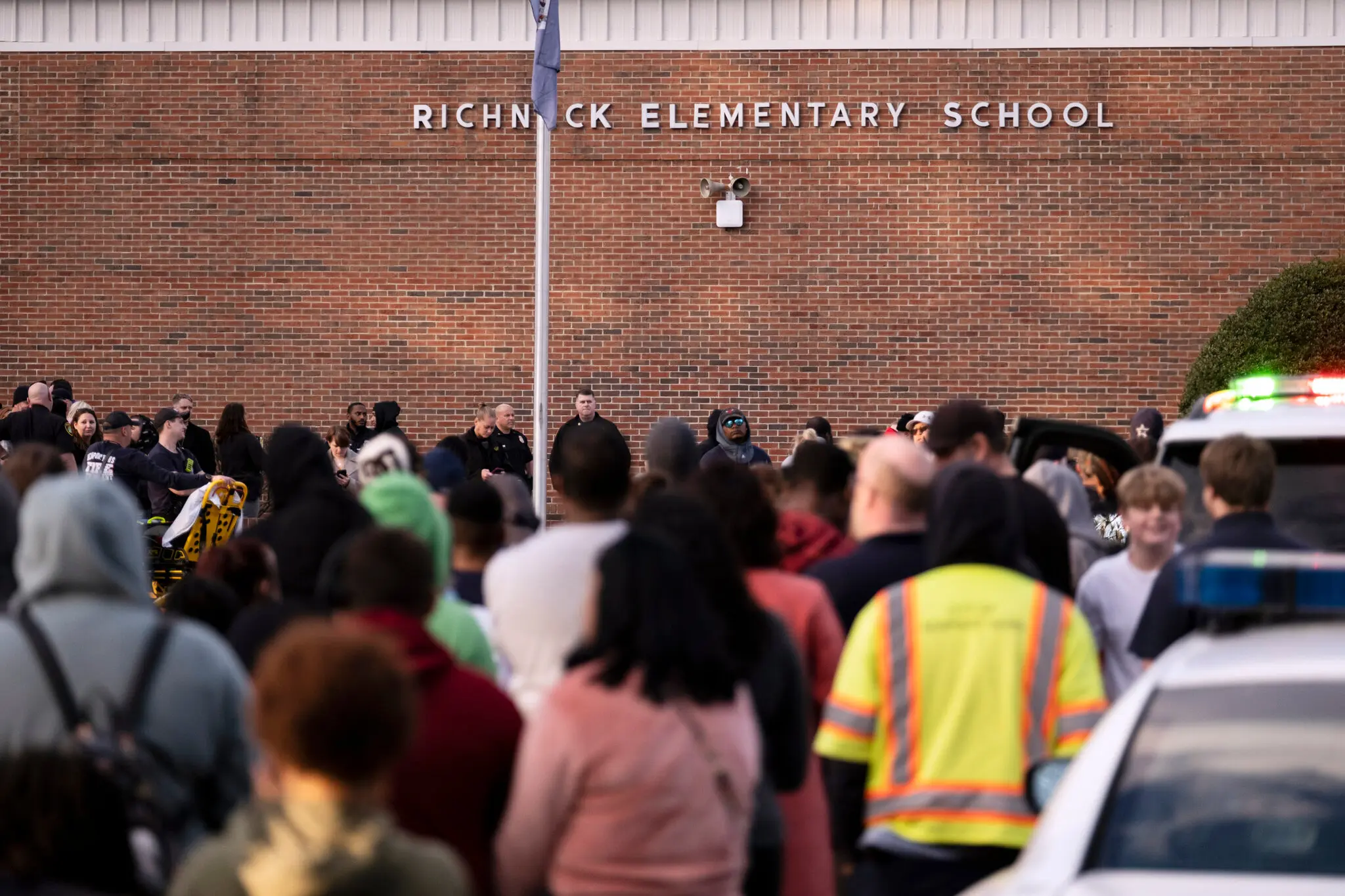 School shooting response at Richneck Elementary School