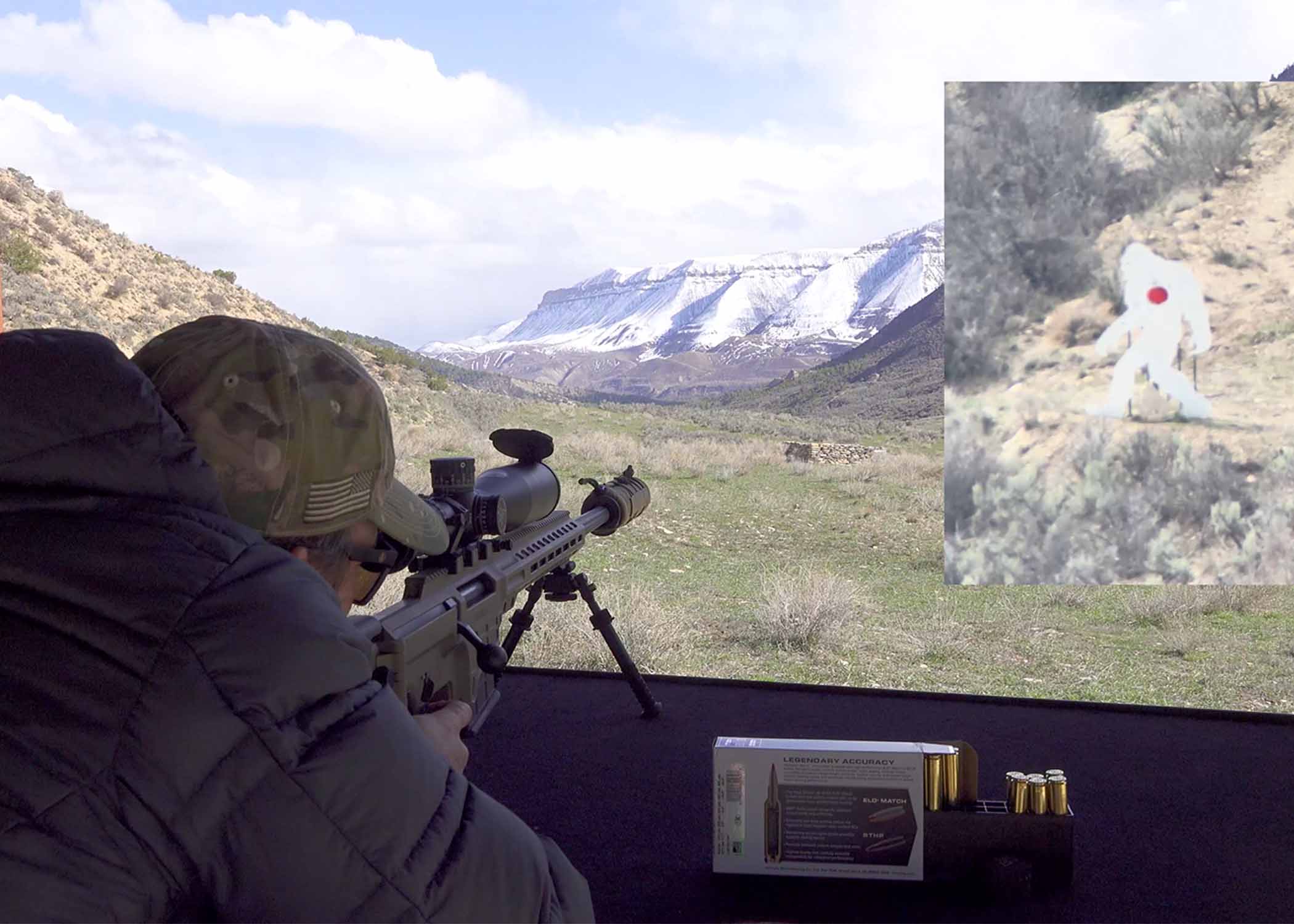JJ passes the Yeti Challenge with a Barrett MRAD in .300 PRC.