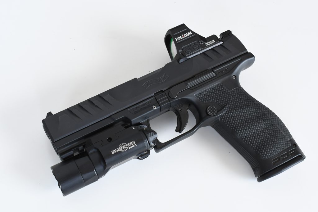 Walther PDP Full Size Ergonomic Grip Side View 