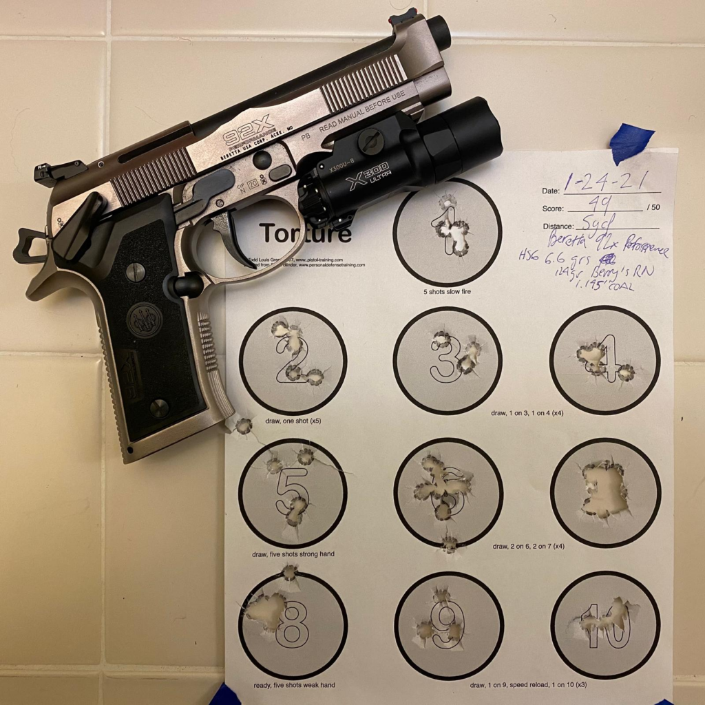 Beretta 92X Performance 9mm