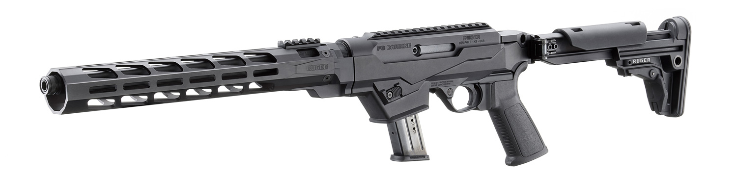 Ruger PC Carbine with Reversible Folding Stock