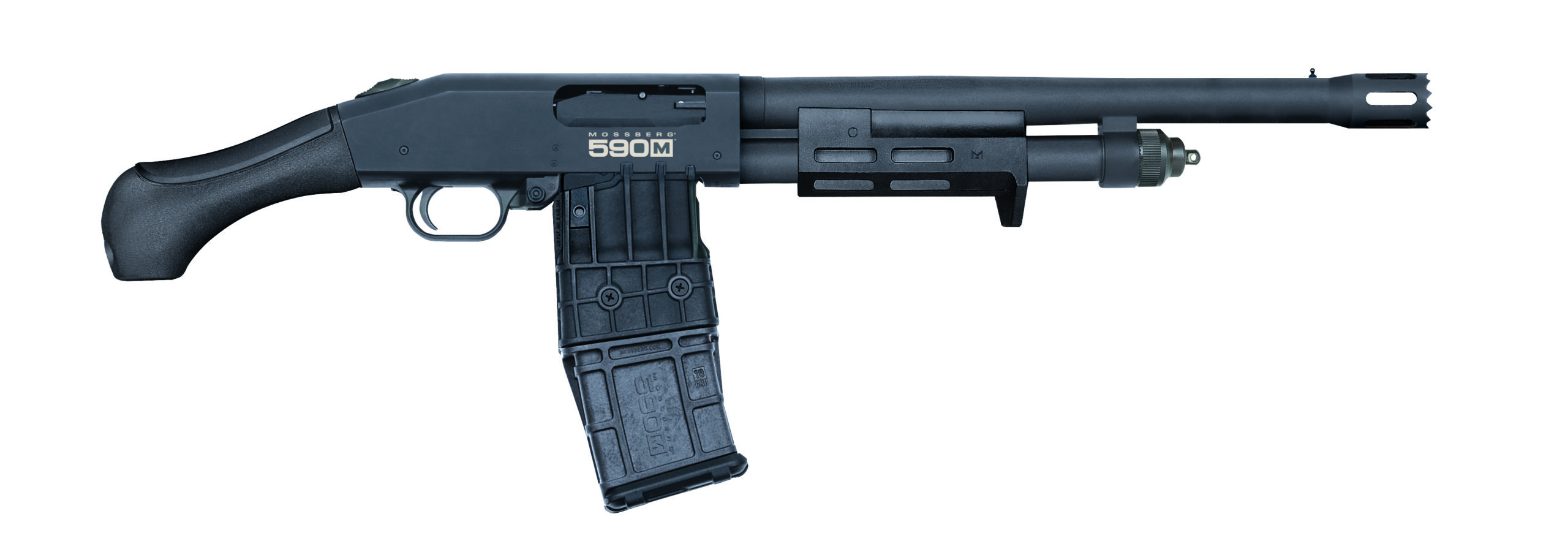 Mossberg Releases the 590M Mag-Fed Standoff Shotgun