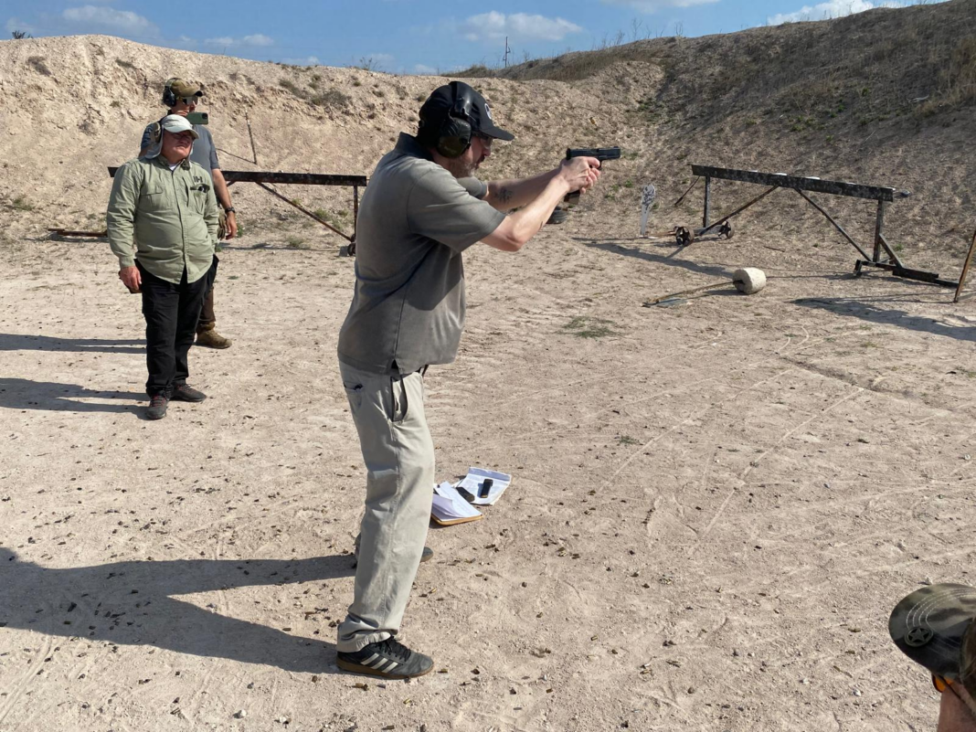 Training with gabe white pistol shooting solutions