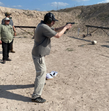 Training with gabe white pistol shooting solutions