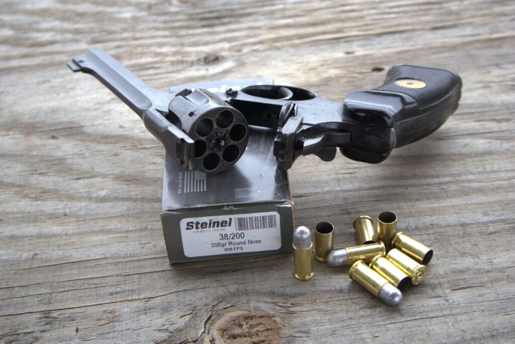 enfield revolver and ammunition