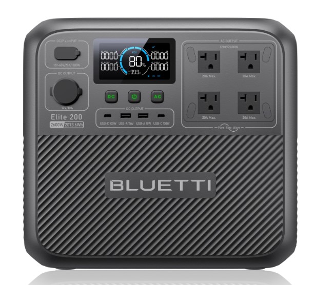 Bluetti Keeps the Power Going – Elite 200 V2 Portable Power Station