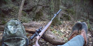 cz 457 scout rifle with silencerco switchback suppressor