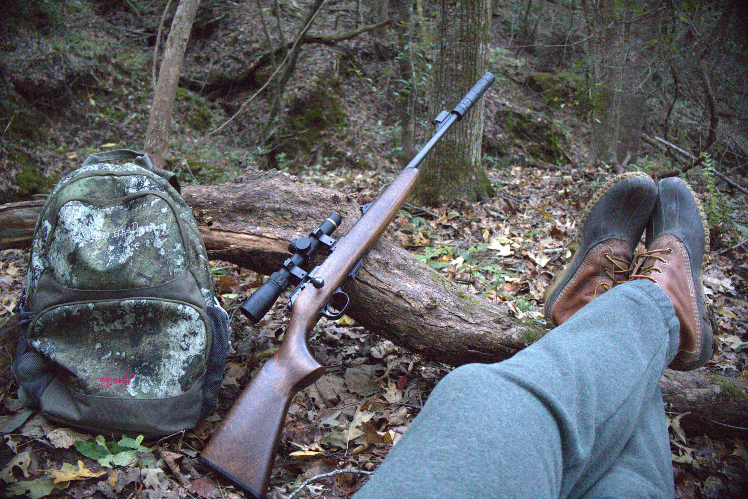 cz 457 scout rifle with silencerco switchback suppressor