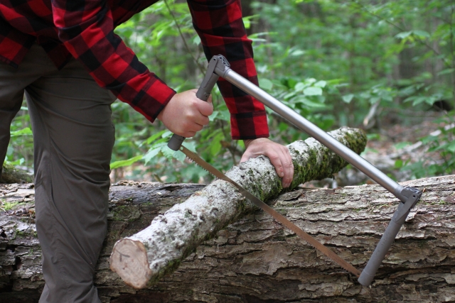 BEW Titanium Folding Saw – Big Work, Small Footprint