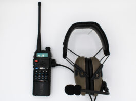 Warden Retrofit on Walker Razor with Baofeng Radio.