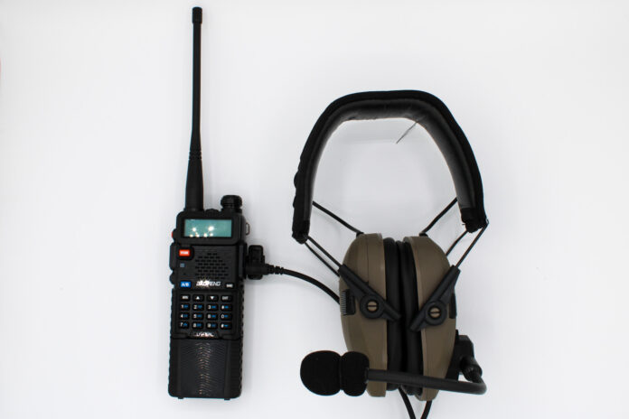 Warden Retrofit on Walker Razor with Baofeng Radio.