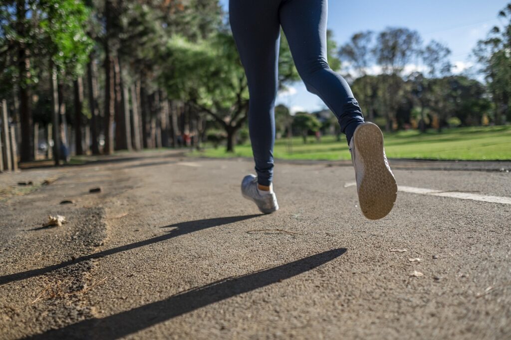 Fight or flight - running
