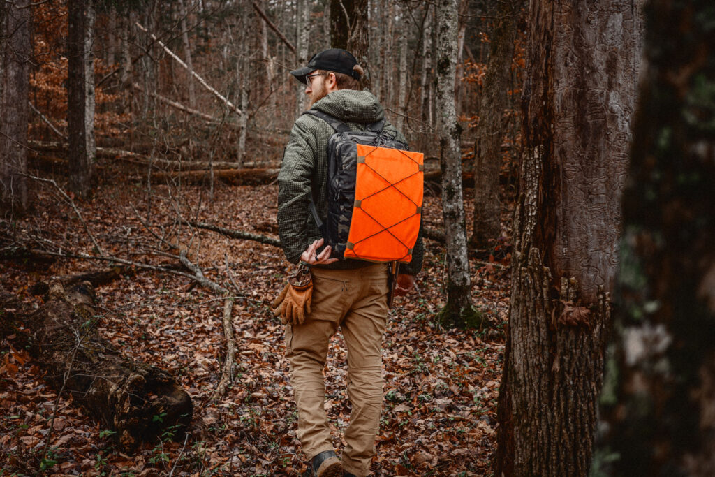 Multipurpose Sit Pad - orange signal panel