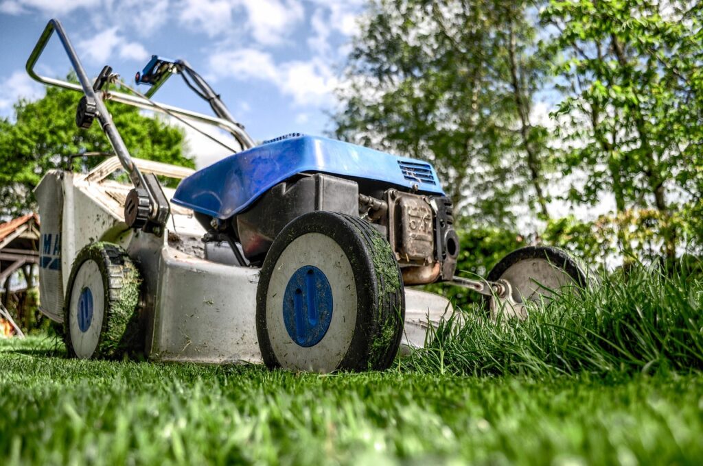 Edible landscaping - mower