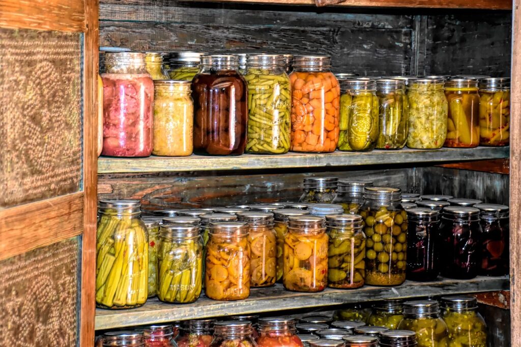 Food storage - home canned