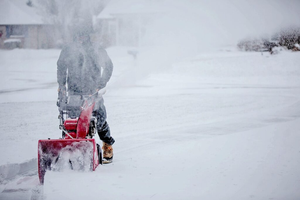 Fall and winter - snowblower