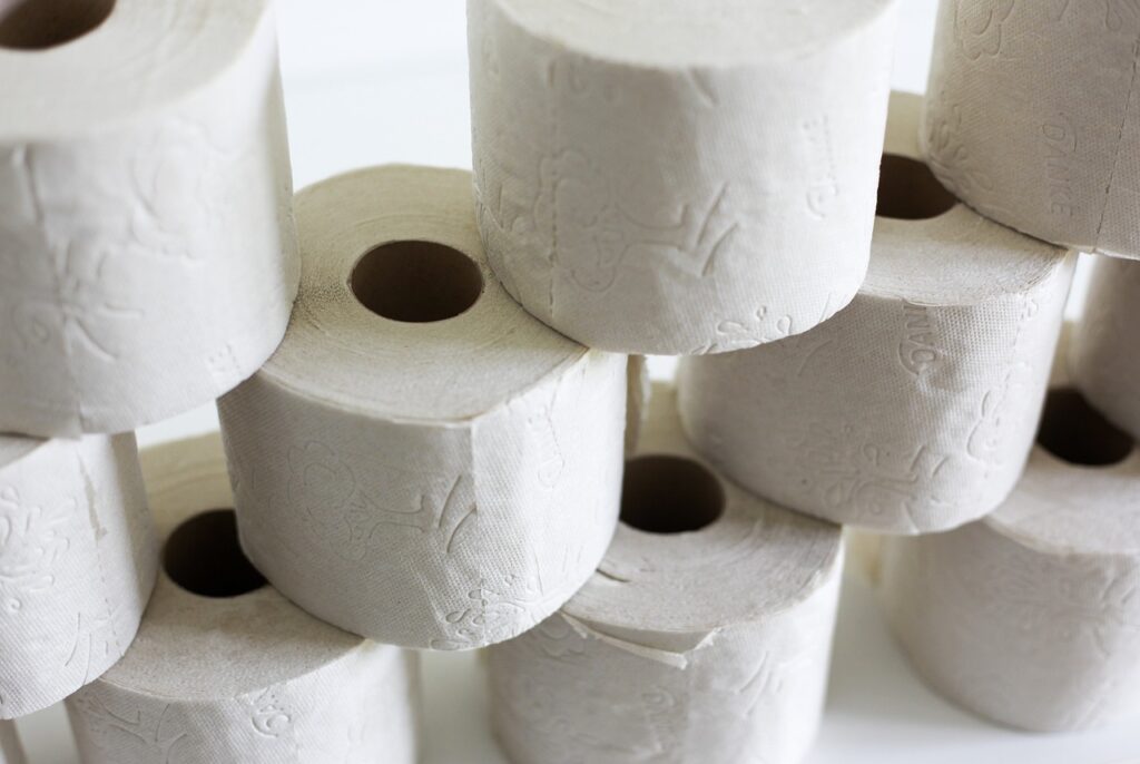 Snow pantry - toilet paper