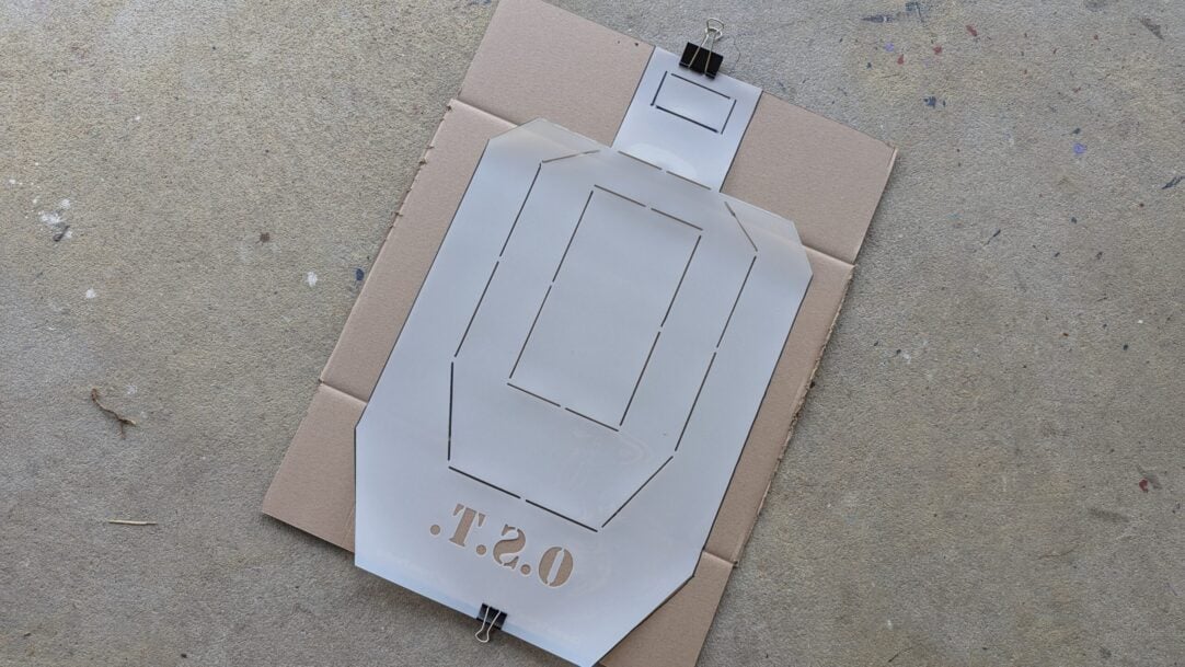 OST Target Stencil – Save Some $ OST Target Stencil – Save Some $