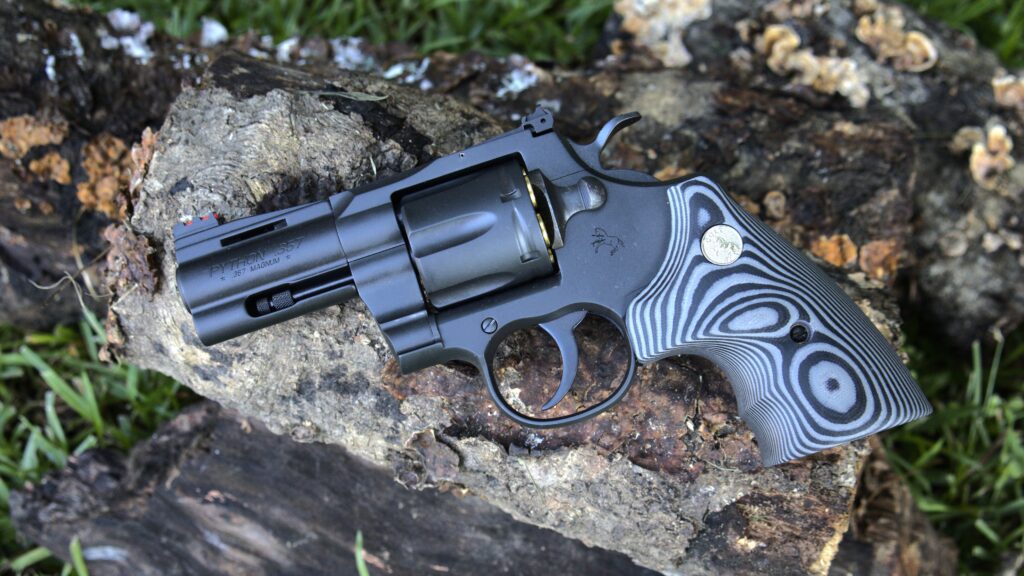 colt matte blue python
